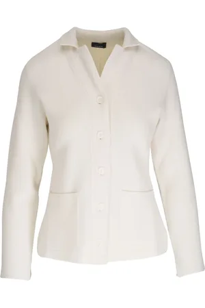 AKRIS Cropped-Cardigan aus Kaschmir