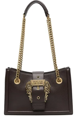 VERSACE Schultertasche mit barocker Schnalle