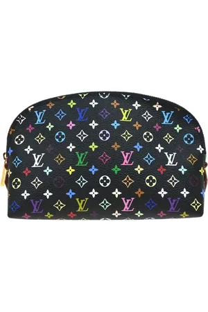 LOUIS VUITTON X Takashi Murakami 2012 Monogram Pochette Kosmetiktasche