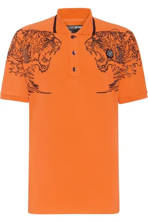 Philipp Plein Tiger Poloshirt aus Baumwolle