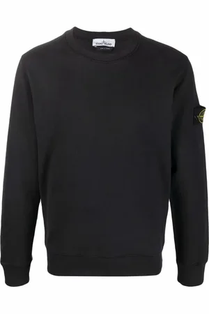 Stone Island Sweatshirt mit Logo-Patch