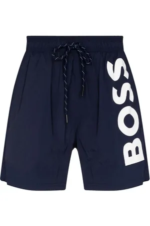 HUGO BOSS Octopus Badeshorts mit Logo-Print