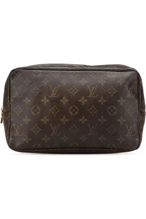 LOUIS VUITTON 1989 Monogram Trousse Toilette Clutch 28cm