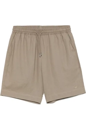 Emporio Armani Shorts mit Logo-Stickerei