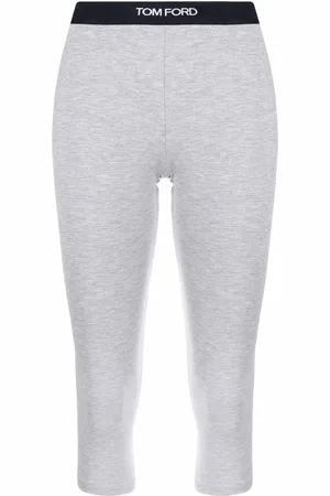 Tom Ford Cropped-Leggings mit Logo-Bund