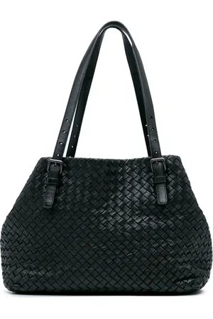 Bottega Veneta 2012-2024 mittelgroßer Intrecciato Cesta Tote Bag aus Nappaleder