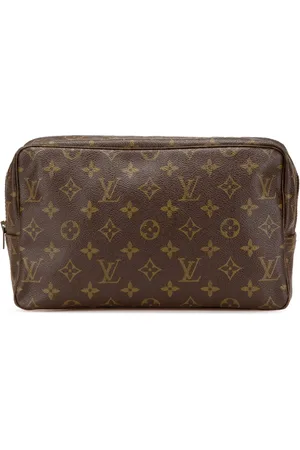 LOUIS VUITTON 1983 Monogram Trousse Toilette Clutch 28cm