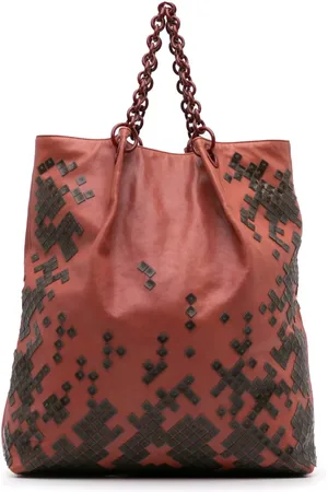 Bottega Veneta 2012-2024 Vitello Mosaico Laque Tote Bag