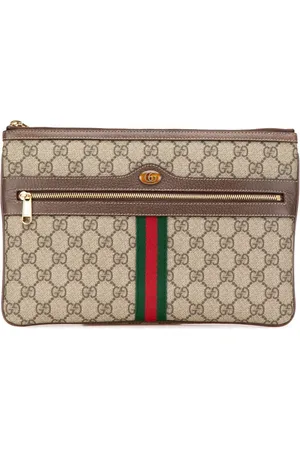 Gucci 2016-heute große GG Supreme Ophidia Web Clutch