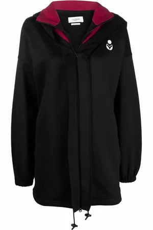 Marant Etoile Kapuzenjacke mit Logo-Print