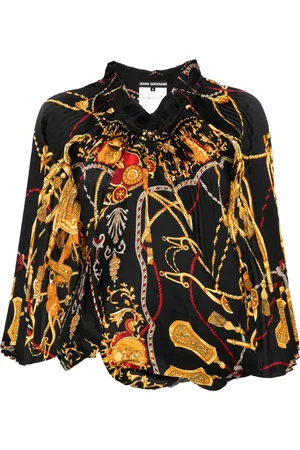 JUNYA WATANABE Bluse mit grafischem Print