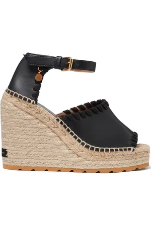 Stella McCartney Gaia Wedge-Espadrilles 100mm