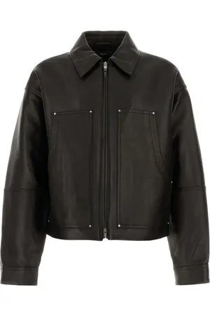 AMIRI Klassische Lederjacke