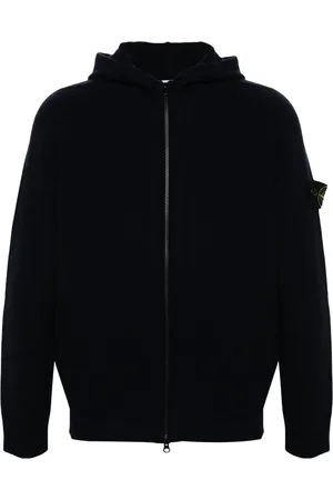 Stone Island Hoodie mit Kompass-Patch