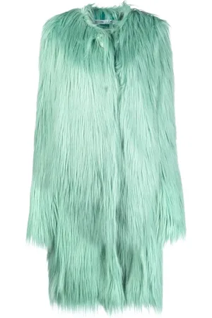 ALABAMA MUSE Midimantel aus Faux Fur