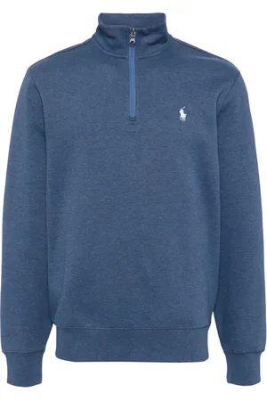 Ralph Lauren Besticktes Sweatshirt mit Reißverschluss