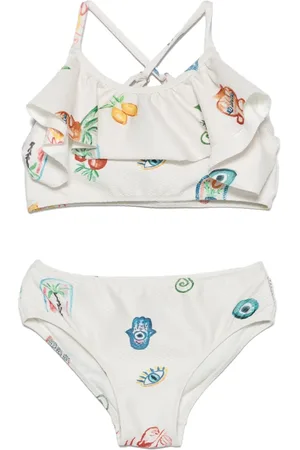 Le pandorine Bikini mit Print