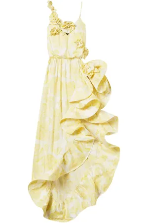 Twin-Set Gerüschtes Kleid mit Blumen-Print