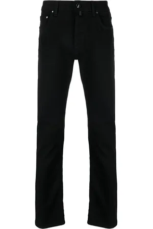 Jacob Cohen Slim-Fit-Jeans mit Logo-Patch