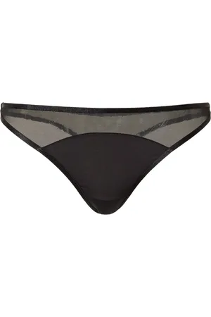 Twin-Set Tanga mit Sheer-Detail