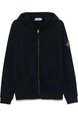 Stone Island Hoodie mit Kompass-Patch