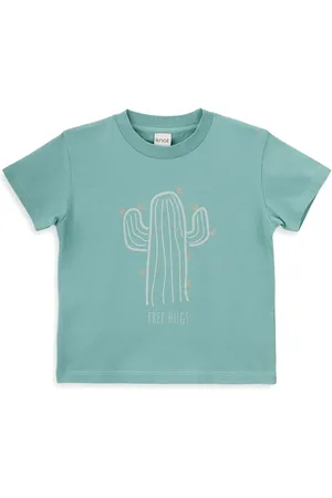 KNOT T-Shirt mit Kaktus-Print