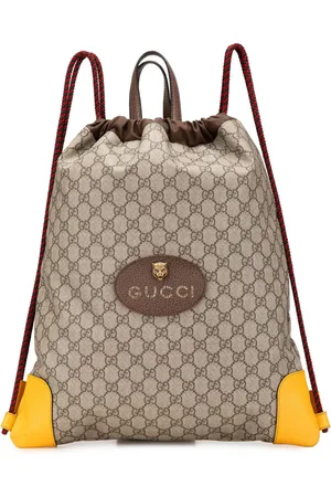 Gucci 2000-2015 GG Supreme Animalier Rucksack