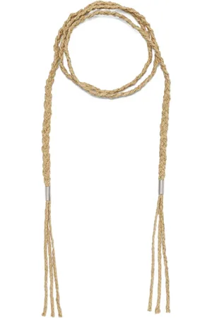 Dsquared2 Gürtel aus Raffiabast
