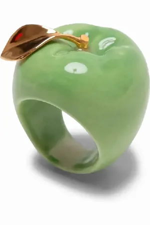ANDRES GALLARDO Ring mit Apfelprint