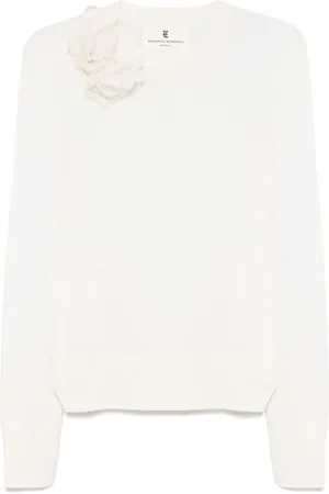 ERMANNO SCERVINO Pullover mit Applikationen