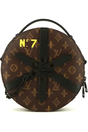 LOUIS VUITTON Runde Handtasche mit Monogramm