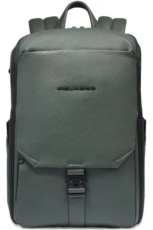 Piquadro Rucksack mit Logo-Prägung