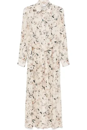 ELEVENTY Maxikleid mit Blumen-Print