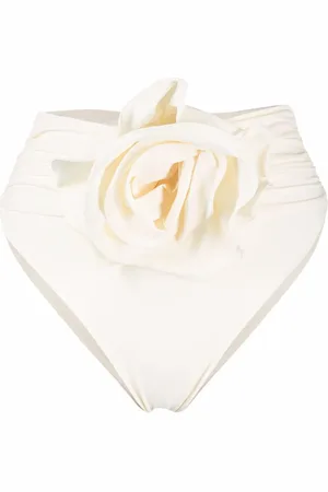 MAGDA BUTRYM Bikinihöschen mit Blumenapplikation