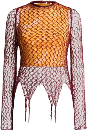 Etro Pullover mit Lochstrickmuster