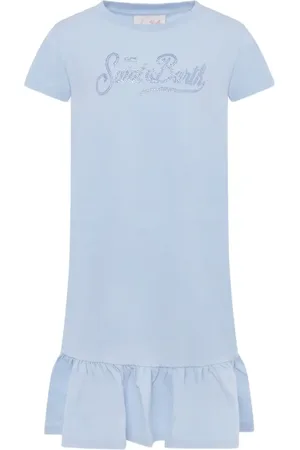 MC2 SAINT BARTH Kleid mit Logo-Verzierung