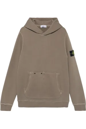 Stone Island Hoodie mit Kompass-Patch