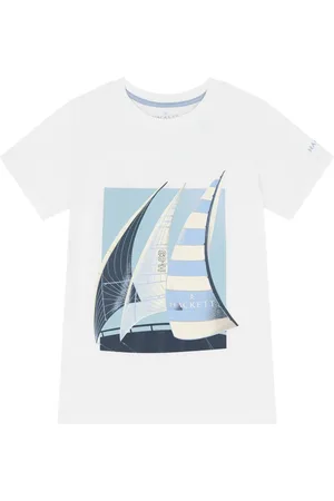 Hackett T-Shirt mit Illustration-Print