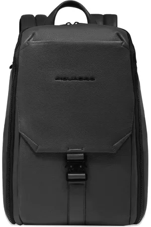 Piquadro Rucksack mit Logo-Prägung