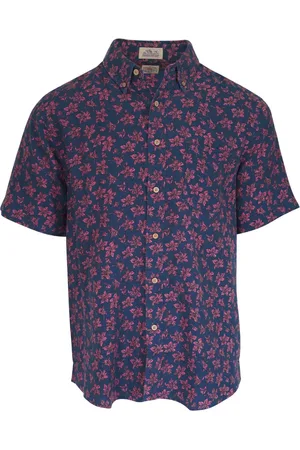 Faherty Hemd mit Blumen-Print