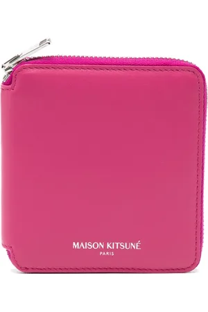 Maison Kitsuné Portemonnaie mit Logo-Schild