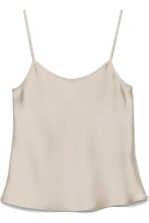 BLANCA Top in Satinoptik