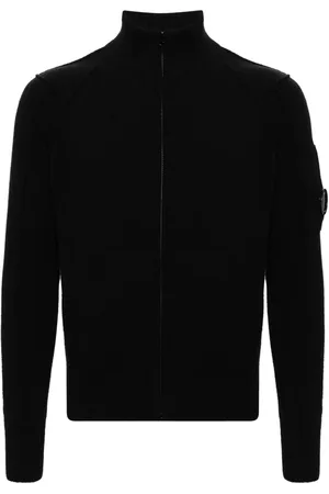 C.P. Company Cardigan mit Linsen-Detail