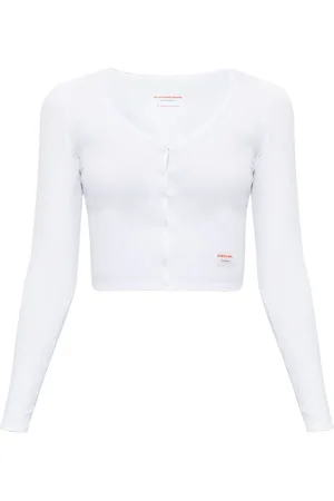 Alexander Wang Cropped-Cardigan mit V-Ausschnitt