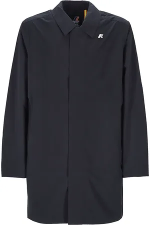 K-Way Trenchcoat mit Logo-Patch