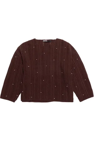 Bimba y Lola Silver Pullover mit Nieten