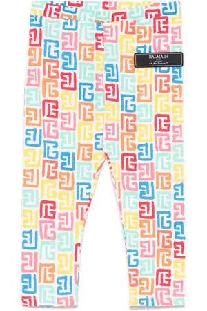 Balmain Leggings mit Logo-Motiv