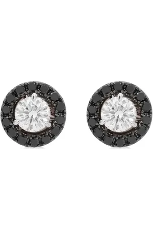 HYT Jewelry 18kt Weißgoldohrstecker mit Diamanten