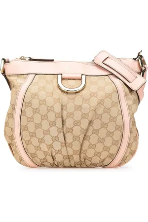 Gucci 2000-2015 Abbey Umhängetasche aus GG-Canvas