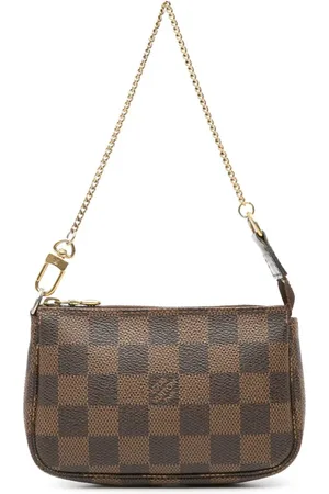 LOUIS VUITTON 2011 mini Damier Ebene Pochette Accessoires Handtasche